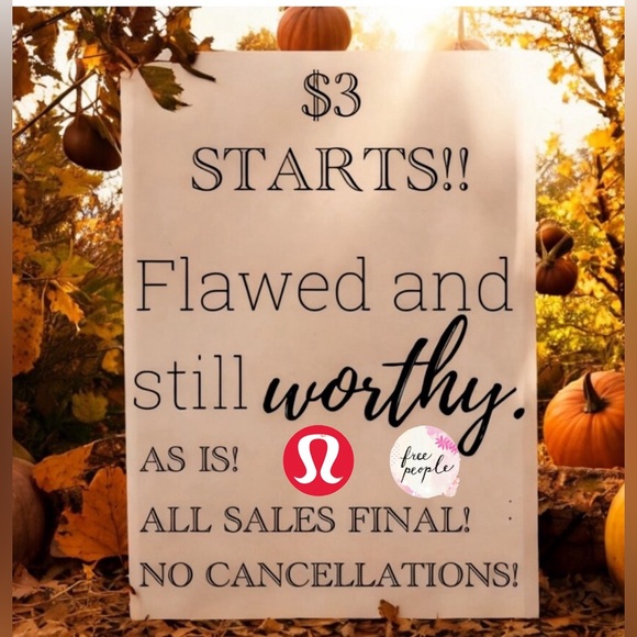 09/28/25 Flawed and Still Worthy Live Show Unlisted Items - Picture 1 of 1